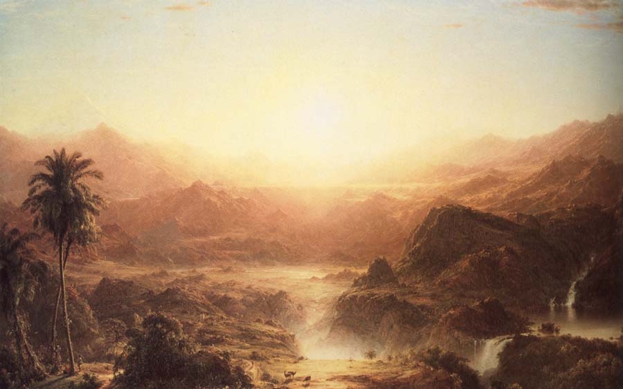 Frederic Edwin Church The andes of Ecuador